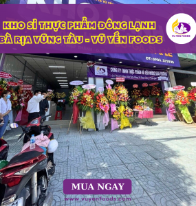 SỈ THỰC PHẨM ĐÔNG LẠNH TẠI BÀ RỊA VŨNG TÀU