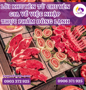 CÁC LƯU Ý KHI KINH DOANH THỰC PHẨM ĐÔNG LẠNH