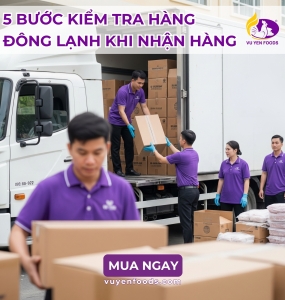 KHI NHẬN THỊT ĐÔNG LẠNH CẦN LƯU Ý GÌ