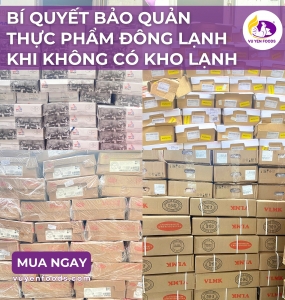 CHƯA CÓ KHO LẠNH VẪN KINH DOANH THỰC PHẨM ĐÔNG LẠNH ĐƯỢC KHÔNG