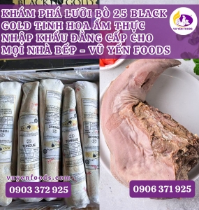 BÒ 25 BLACK GOLD LƯỠI BÒ GIÁ RẺ TẠI KHO SỈ ĐÔNG LẠNH TPHCM